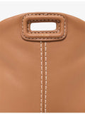 Maje leather bag Miss M Micro with fringing (British brand)