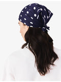 Maje polka-dot silk bandana scarf 58cm square (British brand)