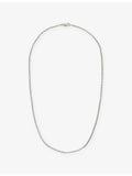 TWOJEYS Cobra chain necklace in sterling silver 52 cm (British brand)