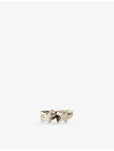 selfridges Twojeys Tj Superstar Sterling-Silver Plated Brass Knuckle Ring- Buy online at McGrocer