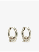 selfridges TWOJEYS Icon Star Sterling Silver Hoop Earrings- Buy online at McGrocer