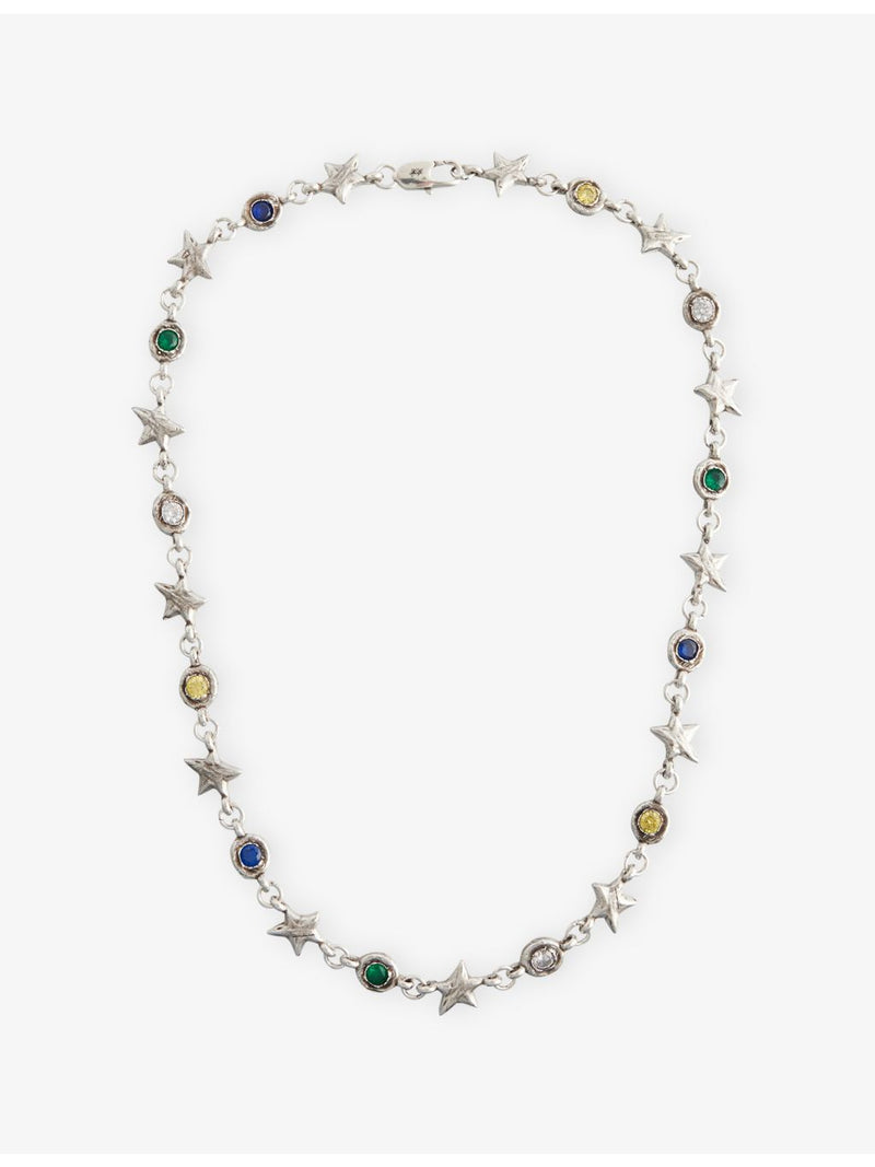 TWOJEYS Squadra sterling silver plated necklace, UK version