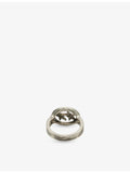 Twojeys Mini Superstar star top ring, sterling-silver plated brass (British brand)
