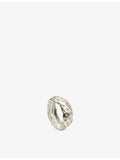 Twojeys sterling silver ring with all-over star design - British product