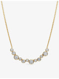 Sif Jakobs Sardinien Dodici cubic zirconia necklace 45cm - British product
