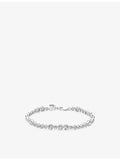 Sif Jakobs rhodium-plated sterling silver bracelet, imported from the UK