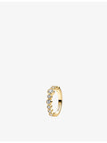 Sif Jakobs Sardinien gold-plated sterling silver ring 5mm, UK version