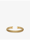 Sif Jakobs 18ct yellow gold-plated sterling silver bangle, imported from the UK