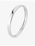 Sif Jakobs rhodium-plated sterling silver bangle 4.5cm, UK version