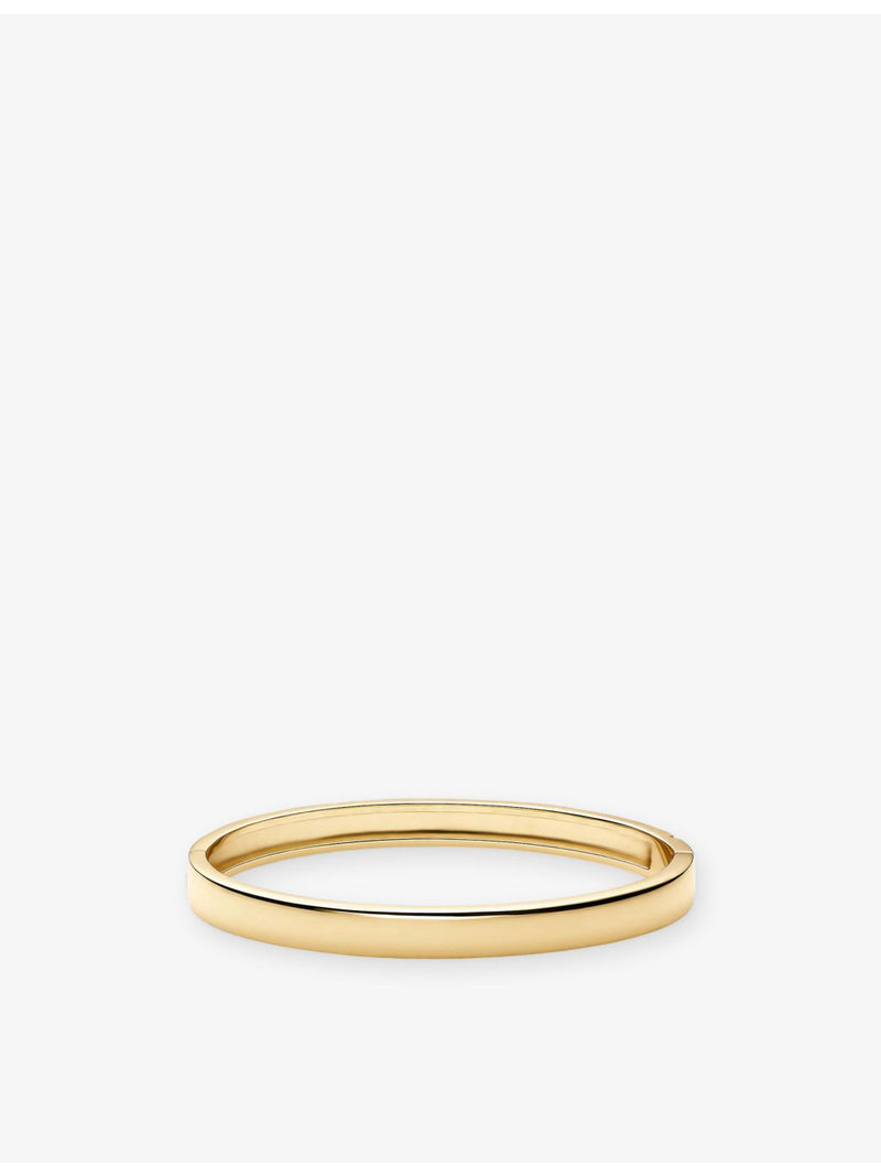 Sif Jakobs 18ct yellow gold-plated sterling silver bangle, imported from the UK