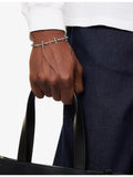 Emanuele Bicocchi sterling silver rose multi-cross bracelet, imported from the UK