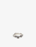 Emanuele Bicocchi Rose Slim Sterling Silver Ring