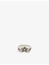 selfridges Emanuele Bicocchi Stella Notre Dame Sterling-Silver Ring- Buy online at McGrocer