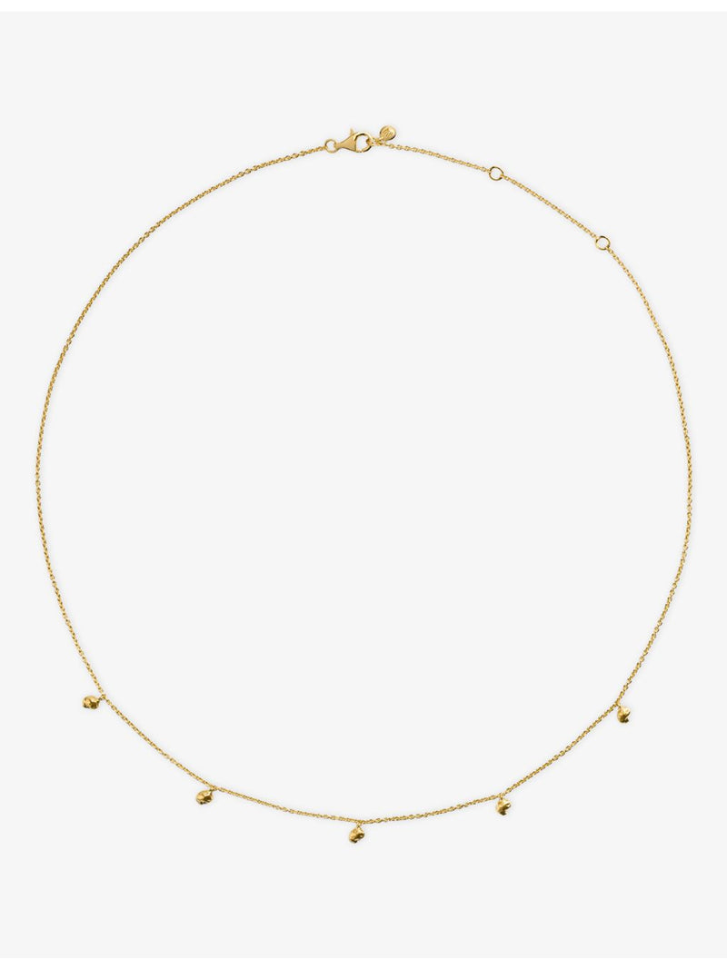 Monica Vinader gold vermeil chain necklace, imported from the UK