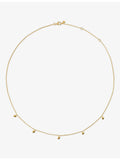 Monica Vinader gold vermeil chain necklace, imported from the UK