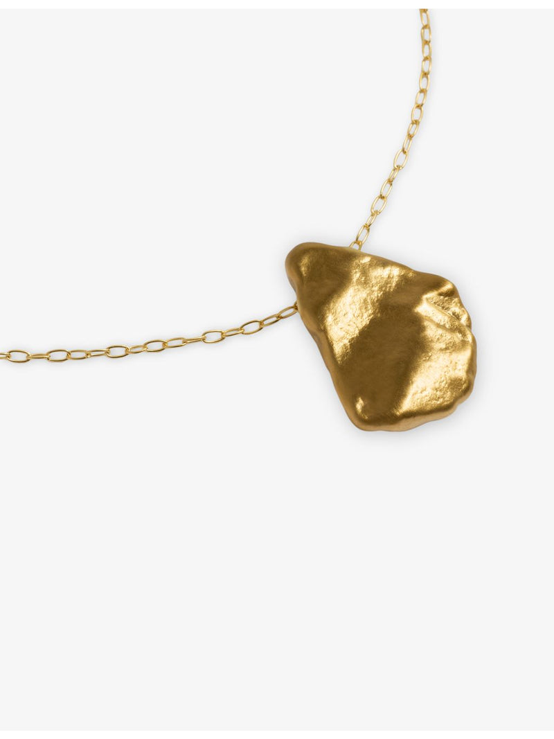 Monica Vinader 18ct yellow gold vermeil pendant necklace - British product