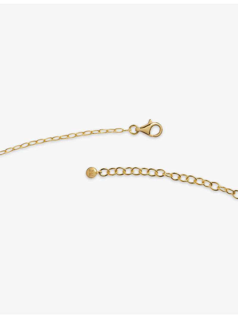 Monica Vinader 18ct yellow gold vermeil pendant necklace - British product