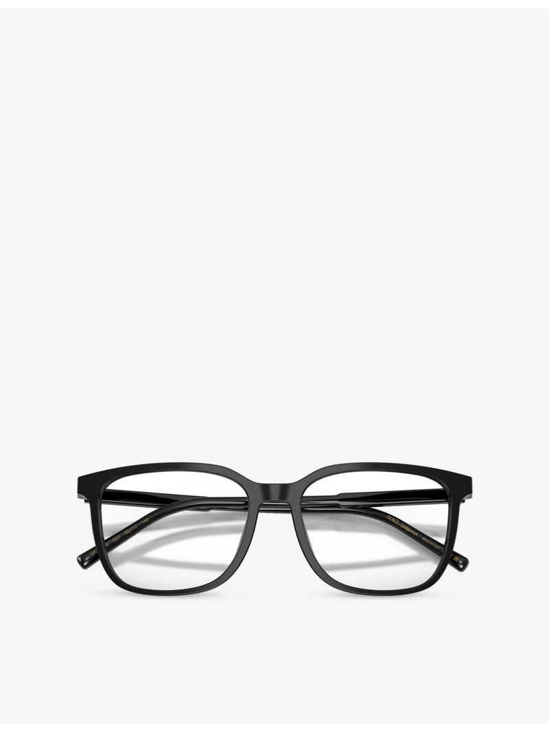 Dolce & Gabbana DG3445 acetate eyeglasses square frame (British brand)