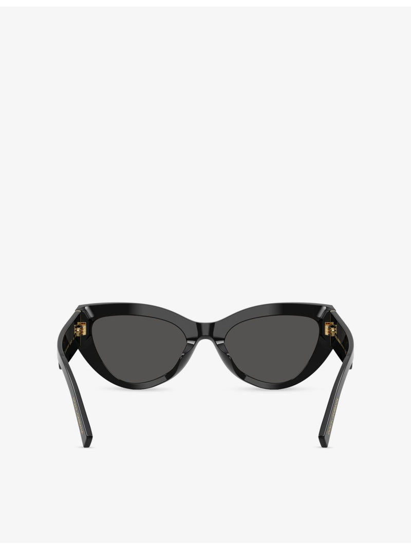Dolce & Gabbana cat-eye acetate sunglasses DG4536, imported from the UK