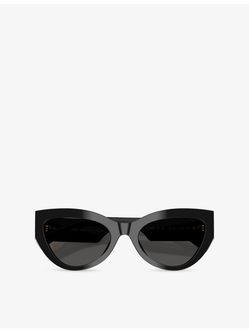 Dolce & Gabbana cat-eye acetate sunglasses DG4536, imported from the UK
