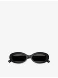 Dolce & Gabbana oval-frame acetate sunglasses DG4537 - British product