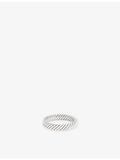 Serge DeNimes rope pattern sterling silver ring (British brand)