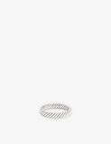 Serge DeNimes Halo Rope Pattern Sterling Silver Ring