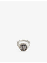 selfridges Serge Denimes Archangel Signet Sterling Silver Ring- Buy online at McGrocer