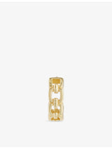 selfridges Serge DeNimes Bond Yellow Gold-Plated Sterling Silver Single Huggie Hoop Earring- Buy online at McGrocer