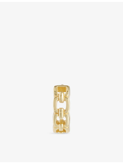 selfridges Serge DeNimes Bond Yellow Gold-Plated Sterling Silver Single Huggie Hoop Earring- Buy online at McGrocer