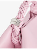 GANNI small faux-leather top-handle bag - British product