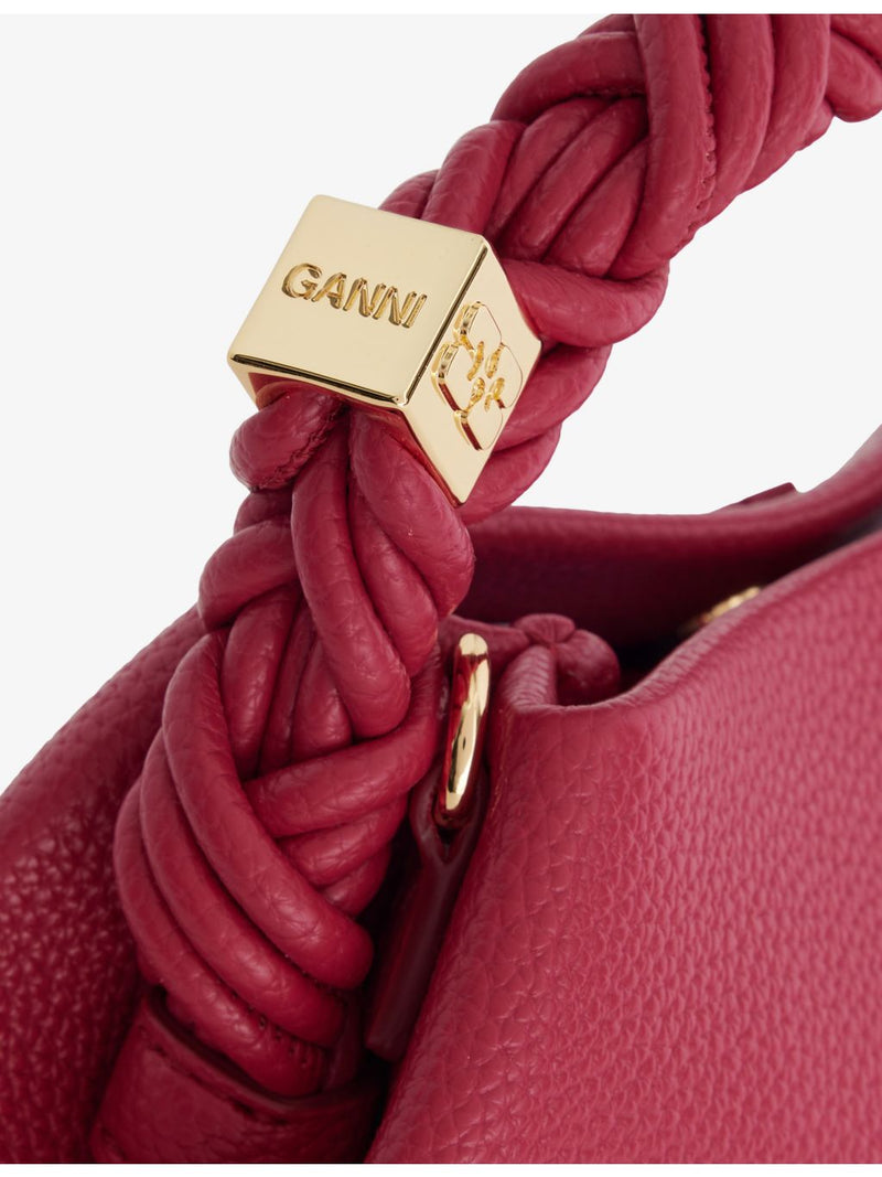 GANNI Bou Bag mini vegan leather top-handle bag - British product