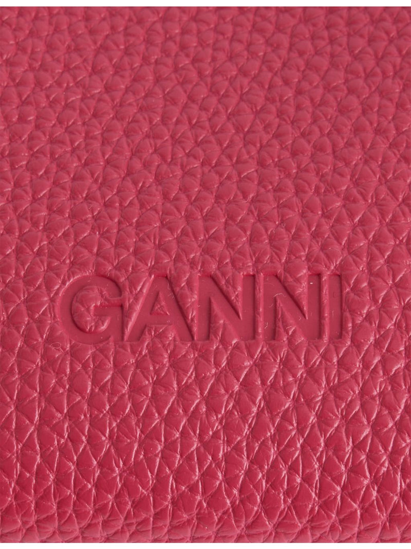 GANNI Bou Bag mini vegan leather top-handle bag - British product