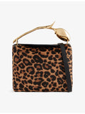Erdem Mini Bloom leopard-print pony hair top-handle bag, UK version