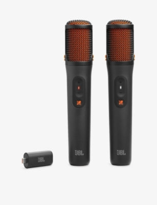 JBL EasySing Mics wireless karaoke microphones with USB-C dongle, UK version
