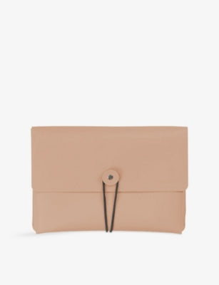 Vacavaliente horizontal leather paper case with flap front, imported from the UK