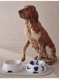 Alessi Itsumo large porcelain dog food bowl, imported from the UK