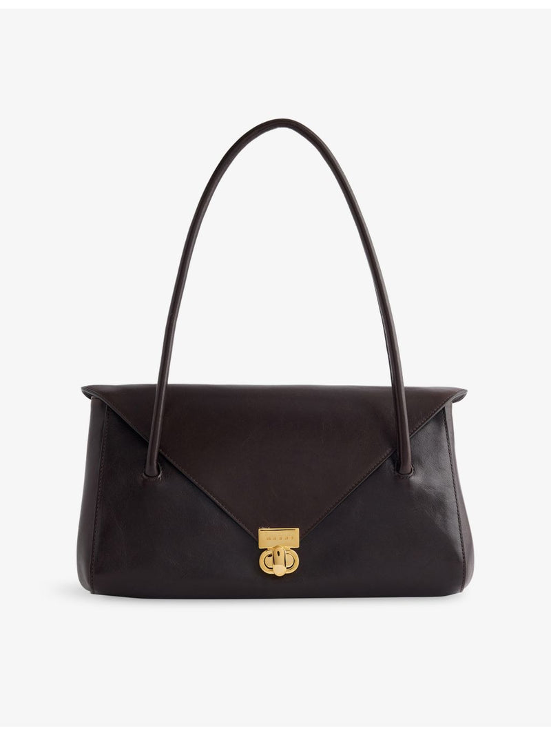 Marni East-West leather shoulder bag - British product