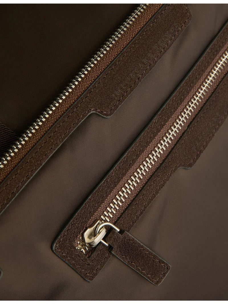 Anya Hindmarch padded maxi satin travel bag - British product