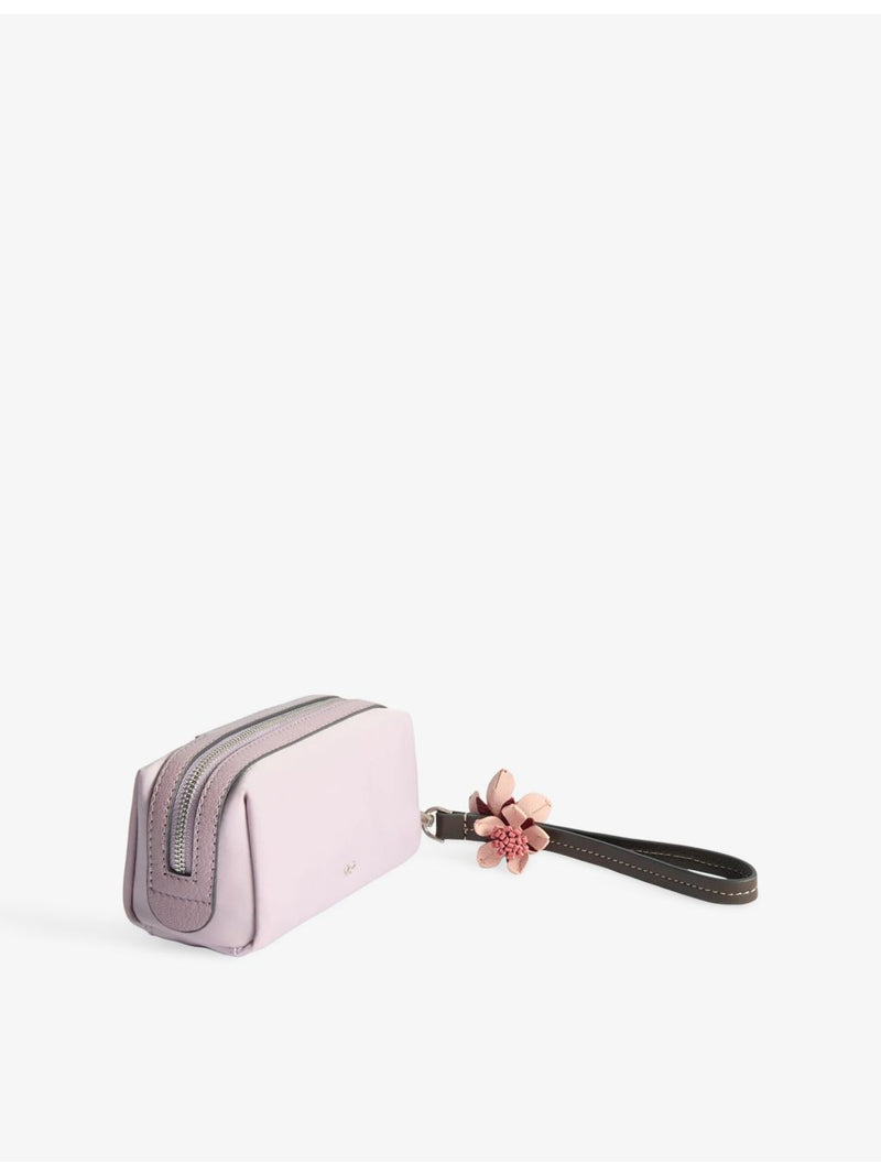 Anya Hindmarch Sakura Blossom woven pouch (British brand)