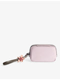 Anya Hindmarch Sakura blossom woven wristlet pouch (British brand)