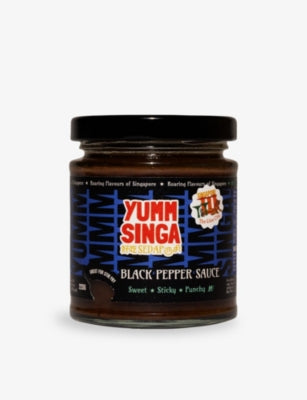 Yumm Singa black pepper sauce 225g - British product