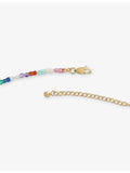 Monica Vinader multi gemstone beaded necklace 41-46cm, imported from the UK