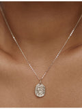 Monica Vinader sterling-silver pendant necklace adjustable chain (British brand)