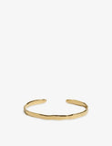 Monica Vinader Siren Muse Slim 18ct Yellow-Gold Vermeil Bracelet Cuff 18cm
