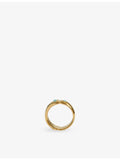 Monica Vinader Amaia Bold 18ct gold vermeil amazonite ring - British product