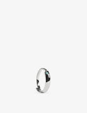 Monica Vinader Amaia Stacking Sterling Silver and Amazonite Ring