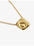 Monica Vinader Amaia 18ct yellow-gold vermeil chain necklace, UK version