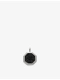 Monica Vinader St Christopher sterling silver black onyx pendant - British product