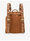 Maje eyelet-embellished nylon leather backpack - British product